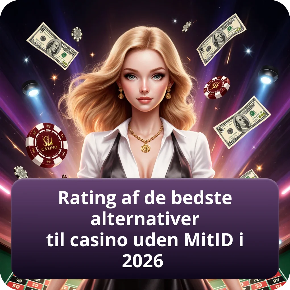 Rating Af De Bedste Alternativer Til Casino Uden MitID I 2026 for danske spillere Rating Af De Bedste Alternativer Til Casino Uden MitID I 2026
