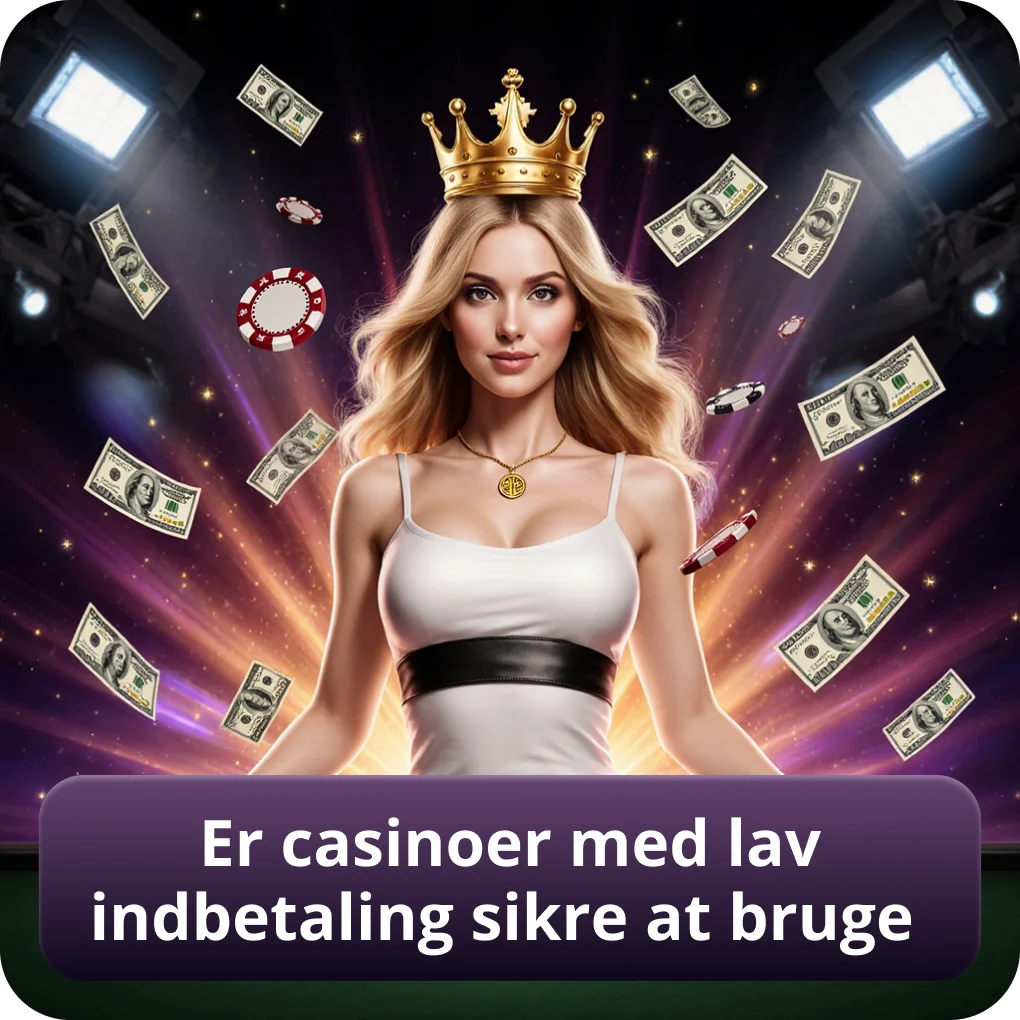 Er casinoer med lav indbetaling sikre at bruge for spillere Er casinoer med lav indbetaling sikre at bruge