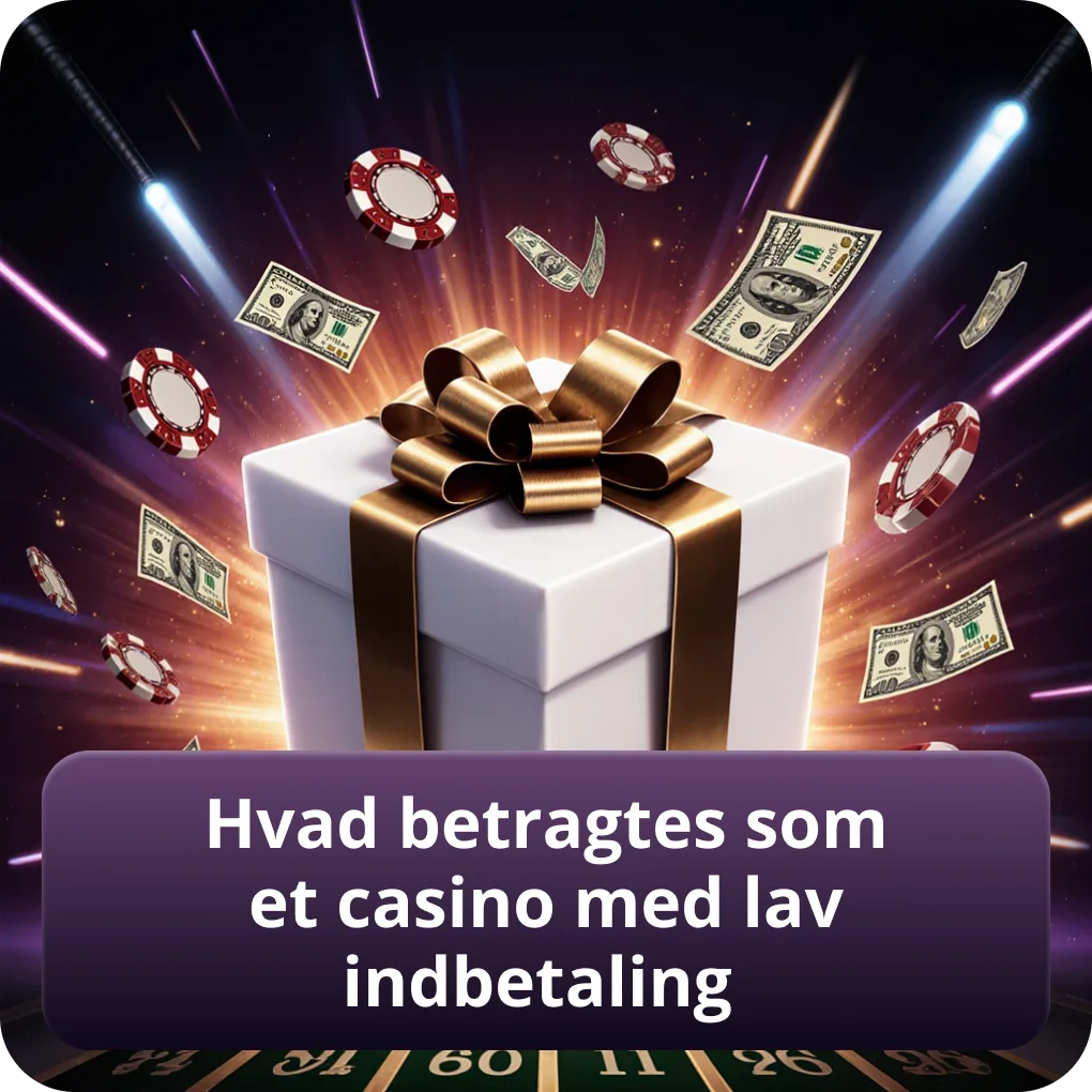 Hvad betragtes som et casino med lav indbetaling i Danmark Hvad betragtes som et casino med lav indbetaling