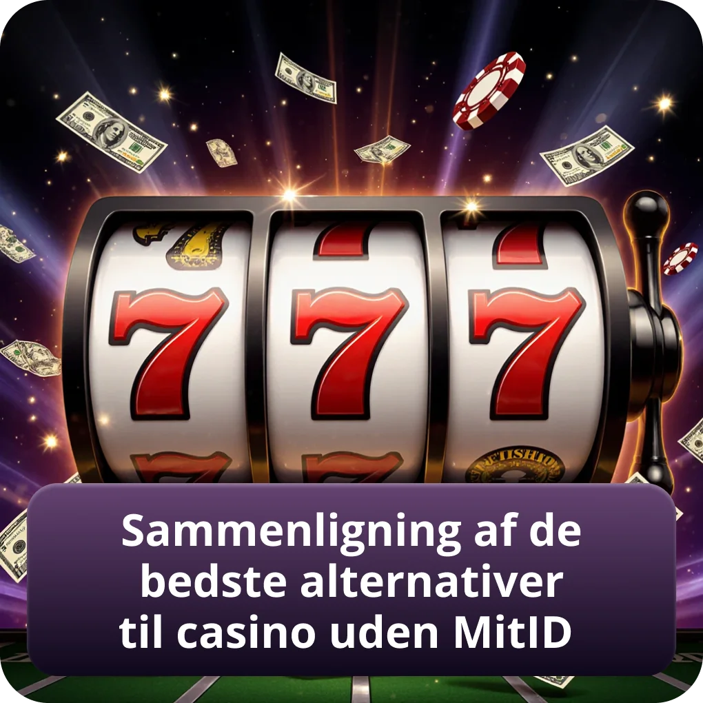 Sammenligning Af De Bedste Alternativer Til Casino Uden MitID oversigt Sammenligning Af De Bedste Alternativer Til Casino Uden MitID