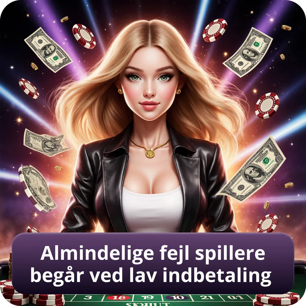 Almindelige fejl spillere begår ved lav indbetaling og løsninger Almindelige fejl spillere begår ved lav indbetaling